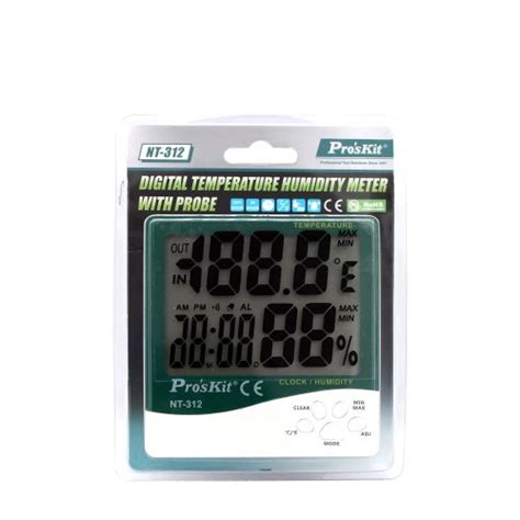 Buy Digital Temperature Humidity Meter With Probe In India Fabtolab