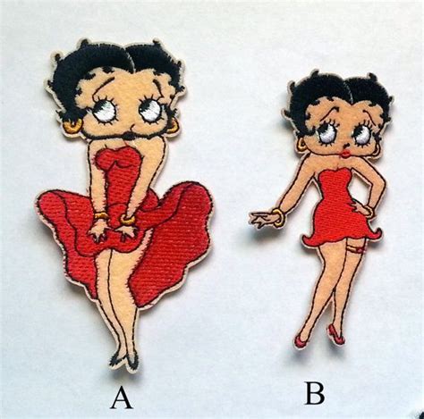 Cartoon Sexy Betty Boop Girl Iron On Sew On By Patchesall Betty