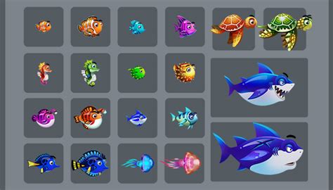 Character 2d Fish Gamedev Market