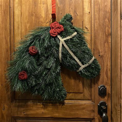 Christmas Horse Wreath Home Design Garden And Architecture Blog Magazine