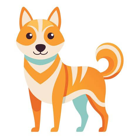 Central Asian Shepherd dog speaks kawaii 48574974 Vector Art at Vecteezy