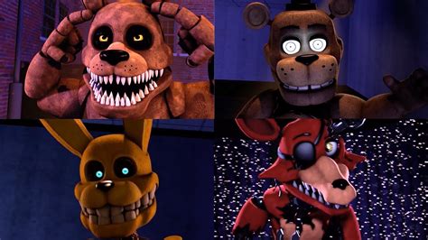 Ever Fnaf Fazbear Fright Animatronic In A Nutshell Sfm Fnaf Youtube