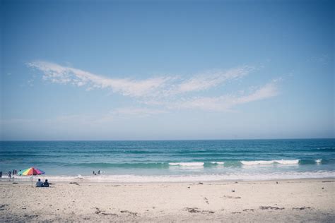 Free Images Beach Sea Coast Sand Ocean Horizon Cloud People