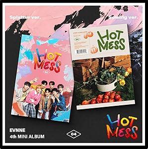 Amazon Co Jp Evnne Th Mini Album Hot Mess Cd Folded Poster