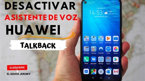 DESACTIVAR TALKBACK CELULAR HUAWEI Mi Asistente De Voz Habla Mi