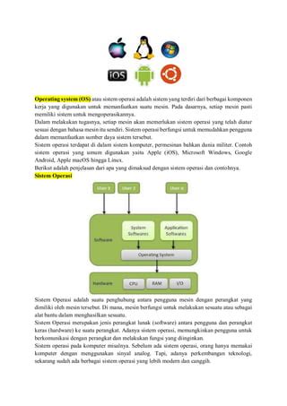 Modul Pdf Pengenalan Sistem Operasi Pdf