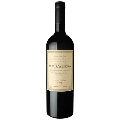 Dv Catena Syrah Syrah 750 Ml Almacen De Vinos