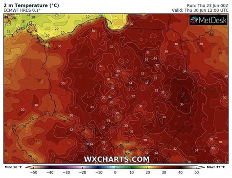 Fala Upa W Uderzy W Polsk Temperatura Przekroczy Stopni B Dziemy