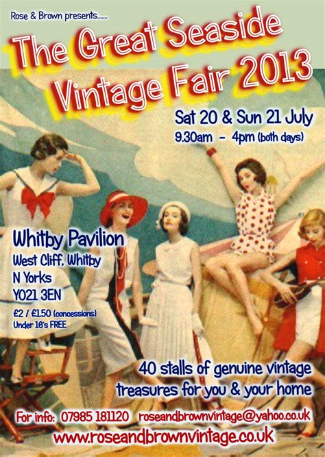 The Great Seaside Vintage Fair - Whitby Events 2025 / 2026