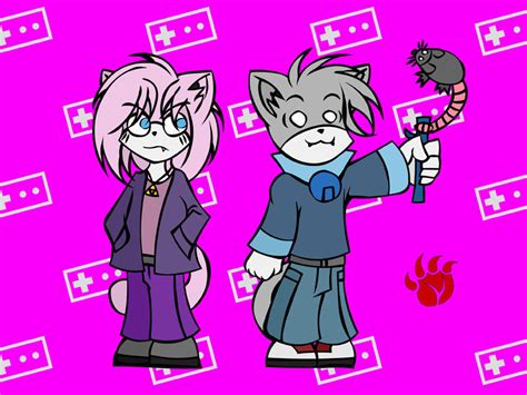 Vg Cats Aeris And Leo By Neoversion7 On Deviantart