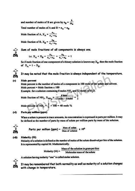 Solution Chemistry Solutions Notes With Solutions Class 12 Chapter 2 Cbse Boards Iit Jee Neet