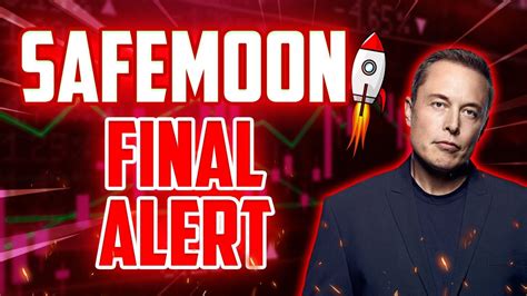 Safemoon Final Alert Before This Happens Safemoon Price Prediction 2023 And Forward Youtube