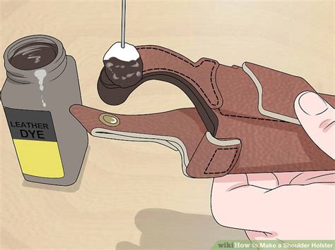 How to Make a Shoulder Holster (with Pictures) - wikiHow