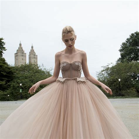 35 Romantic Blush Ball Gown Wedding Dresses Weddinspired