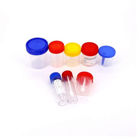 Medmount 30ml 40ml 60ml 120ml Disposable Medical Lab Urine Stool