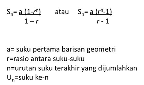 Pengertian Rumus Dan Sifat Deret Geometri Kumparan | Hot Sex Picture