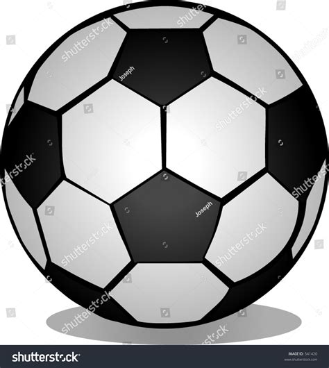 Soccer Ball Illustration 541420 Shutterstock