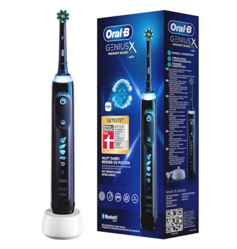 Szczoteczka Elektryczna Oral B Genius X Midnight Black Dentilove Pl