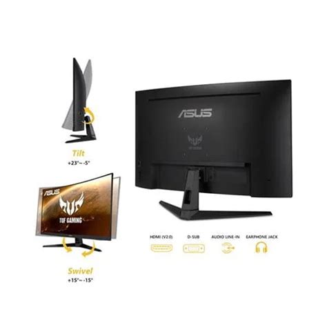 ASUS TUF VG328H1B 32 Inch FHD 165Hz Curved Gaming Monitor