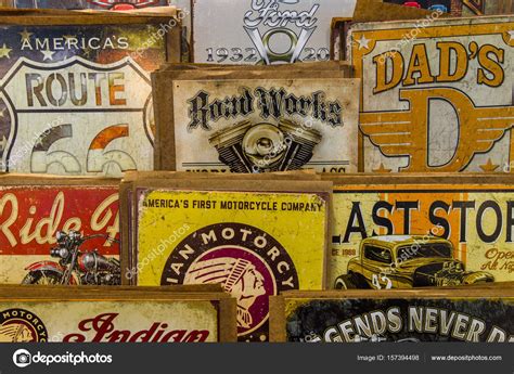 Vintage Advertisement Signs - Spacotin