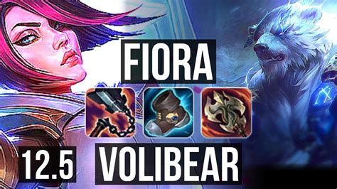 Fiora Vs Volibear Top 11 1 12 Legendary 500 Games Na Master