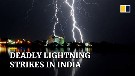 Lightning Strikes In India Kill 65 People Over A Single Weekend Youtube