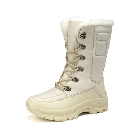 Women’s Faux Fur Winter Snow Boots – Miggon