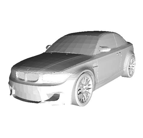 Stl File Bmw 1 Series M Coupe 2011 🚗 ・model To Download And 3d Print・cults