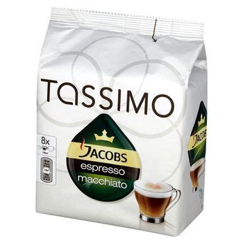 Tassimo Jacobs Espresso Macchiato Kawa Mielona Kapsu Ek I Mleko Z