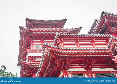 ARCHITECTURE of FAMOUS BUDDHA TOOTH RELIC TEMPLE and MUSEUM Editorial ...