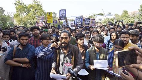 Student Bodies Hold Protests On Campuses In Delhi University And Jamia