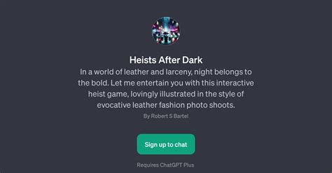 Heists After Dark And 5 Other AI Tools For Interactive Game