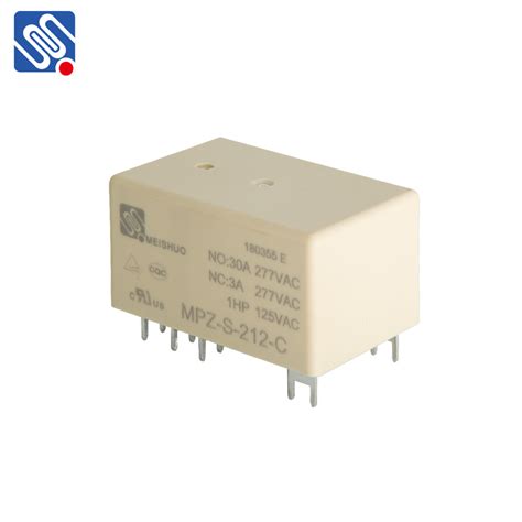 Meishuo Factory Price Dust Protected Sealed Relay With Year Warranty