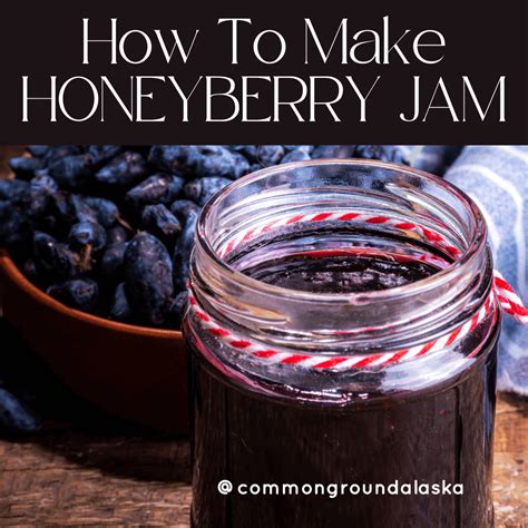 Alaska Honeyberry Jam Common Ground Alaska