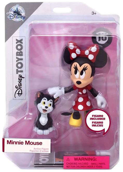 Disney Mickey Mouse Toybox Minnie Mouse Figaro Exclusive Action Figure ...