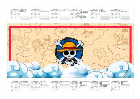 Calendario One Piece Aila Demetris