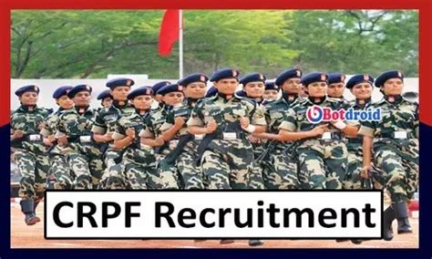 Crpf Recruitment Apply For Sub Inspector Asi Job Vacancies