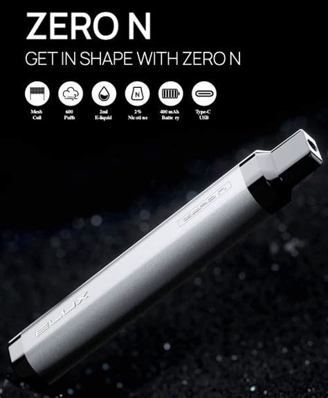 Elux Zero N Prefilled Pod Vape Kit Vape UK