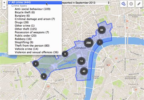 Police.uk relaunches crime map | by Mapbox | maps for developers