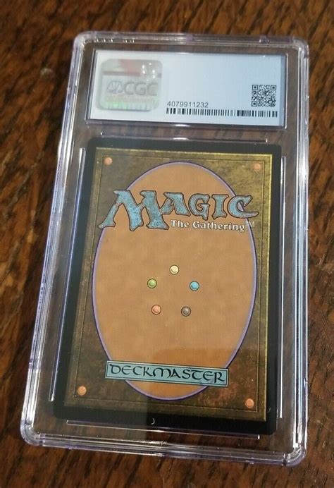 Lotus Bloom Foil Retro Frame Cgc 10 Graded Pristine Magic Gathering Mtg