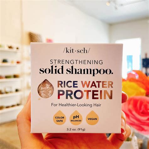 Rice Water Protein Shampoo Bar For Hair Growth Goods That Matter