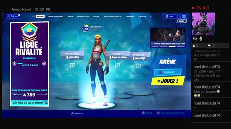 Live Fortnite Ar Ne Live Fait Ta Pub Je Rends Youtube