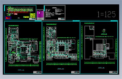 机场酒店消防自动报警设计图纸autocad 2000模型图纸下载 懒石网