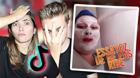 Essayer De Ne Pas Rire Sur Tik Tok En Couple En Vrai Cest Pas Drôle