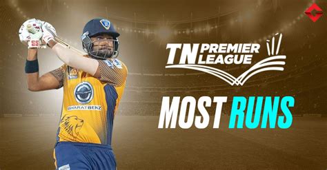 Tnpl 2023 Most Runs