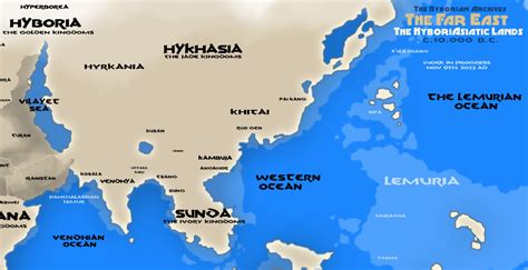 The Hyborian Age World Map Work In Progress Nov 9th 2023