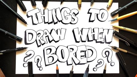 100 Easy Things To Draw When Your Bored 1000 Things To Draw When Your