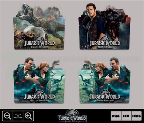 Jurassic World Fallen Kingdom 2018 Folder Pack By Bl4CKSL4YER On