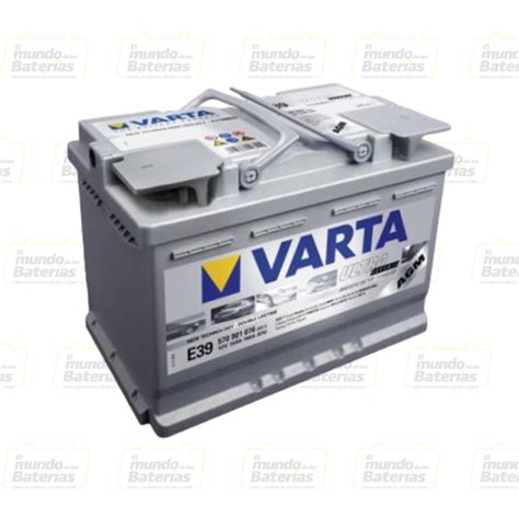 Varta Agm Ln Ah Cca El Mundo De Las Bater As