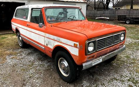 Barn Traveler 1976 International Harvester Scout Traveler Barn Finds